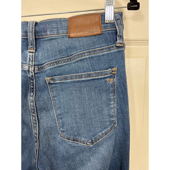 Madewell Denim Blue High-Rise Roadtripper Skinny Leg Jeans Capsule Staple - Picture 5 of 11